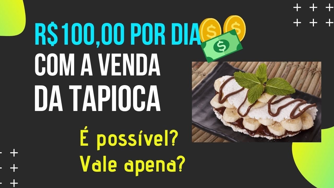 Como fazer tapioca para vender!? Descubra como ganhar dinheiro com tapioca