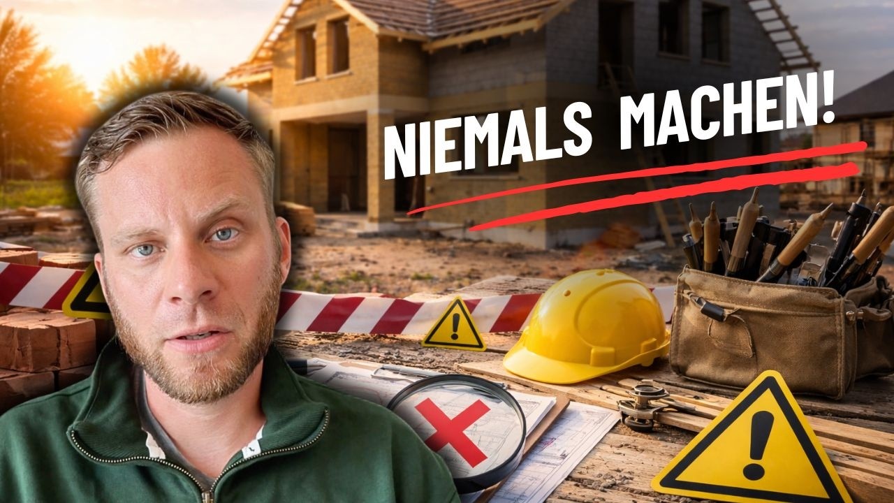 5 Dinge, die ich als Baugutachter NIE tun würde