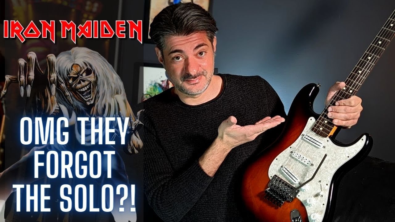 Iron Maiden - Gangland: Dave Murray's LEGIT MISSING Guitar Solo!