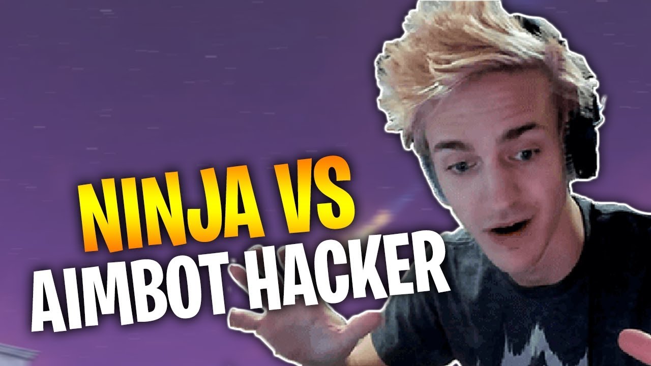 NINJA AGAINST FORTNITE AIMBOT HACKER! - Fortnite Batle Royale WTF & Funny Moments Episode. 144