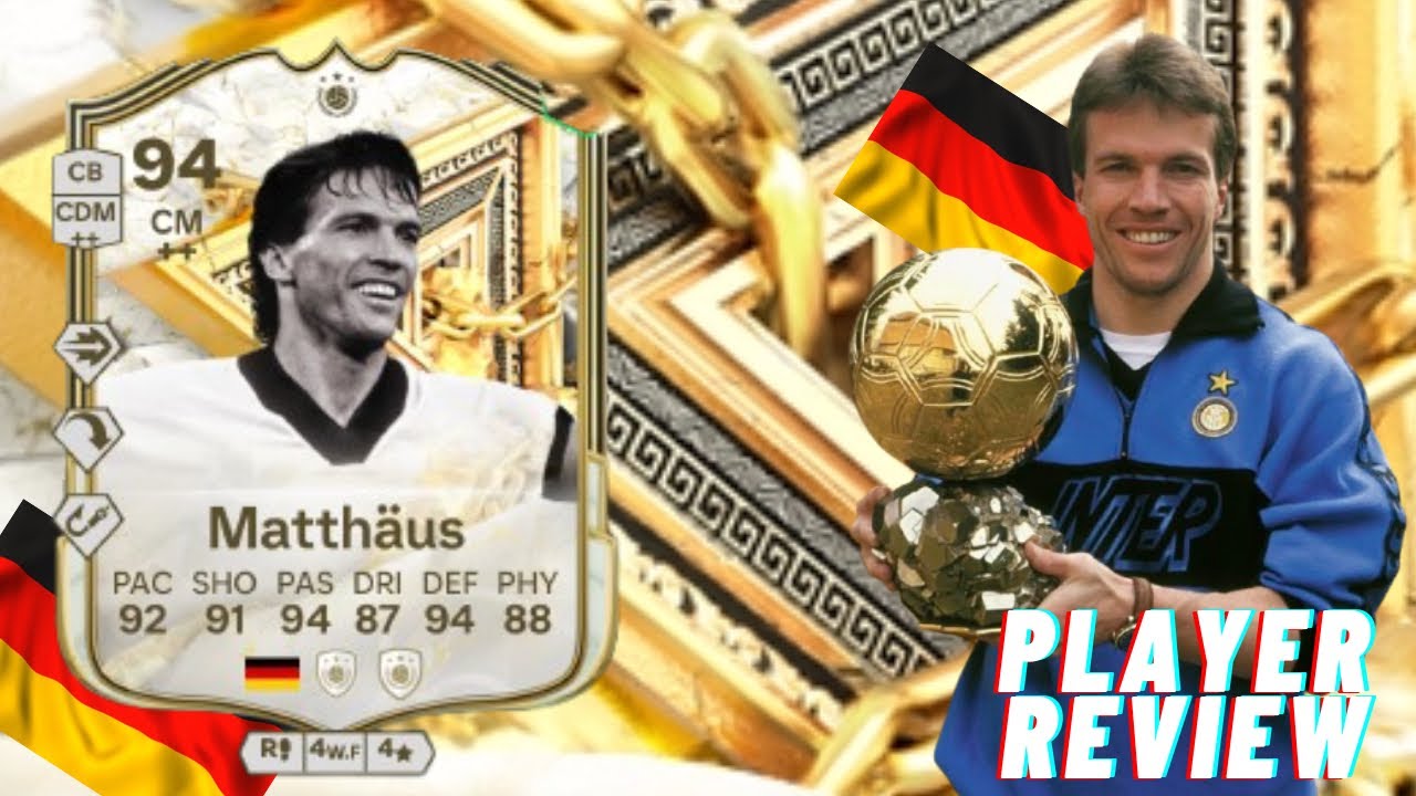 How Good Is 94 Rated FUT Immortals Lothar Matthaus In FC25! Player Review
