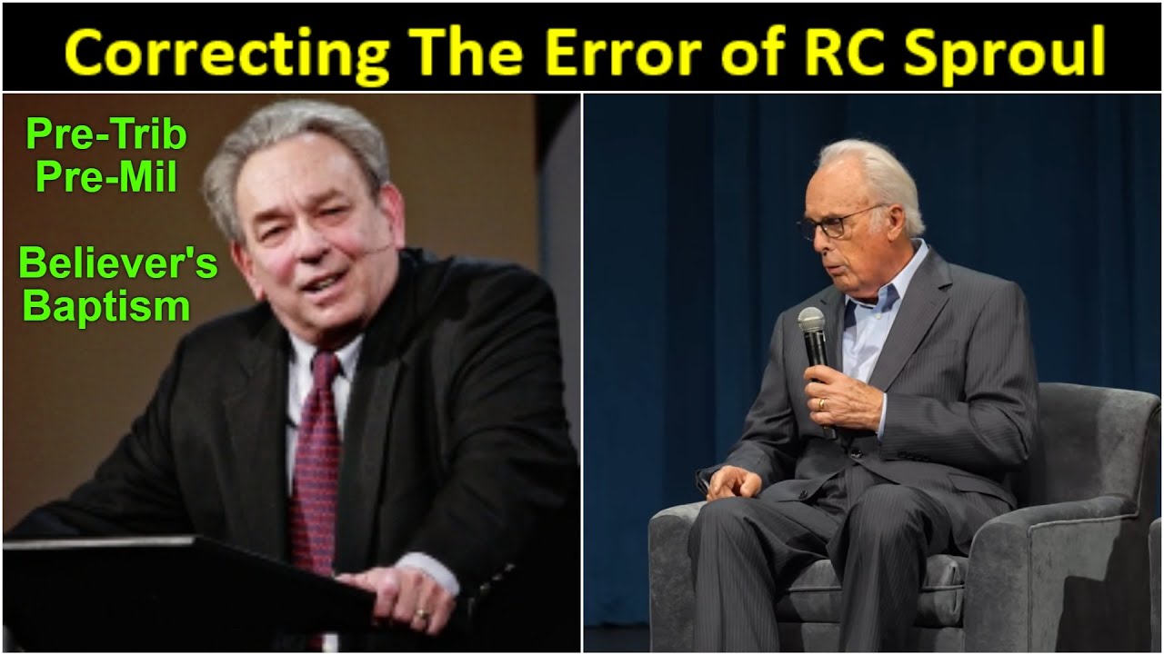 John MacArthur Corrects the Doctrinal Error of R.C. Sproul (Respectfully)