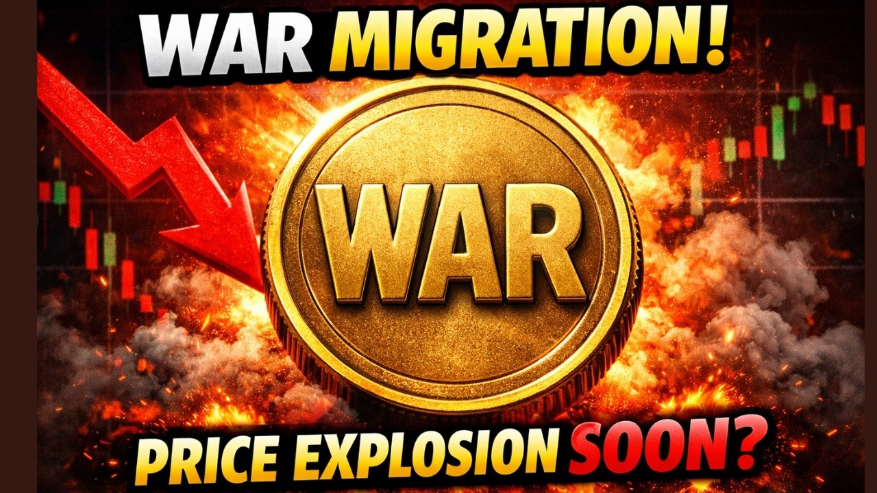 Обновление по миграции WAR Coin! Грядёт резкий рост цен? Прогноз цены WAR Coin.