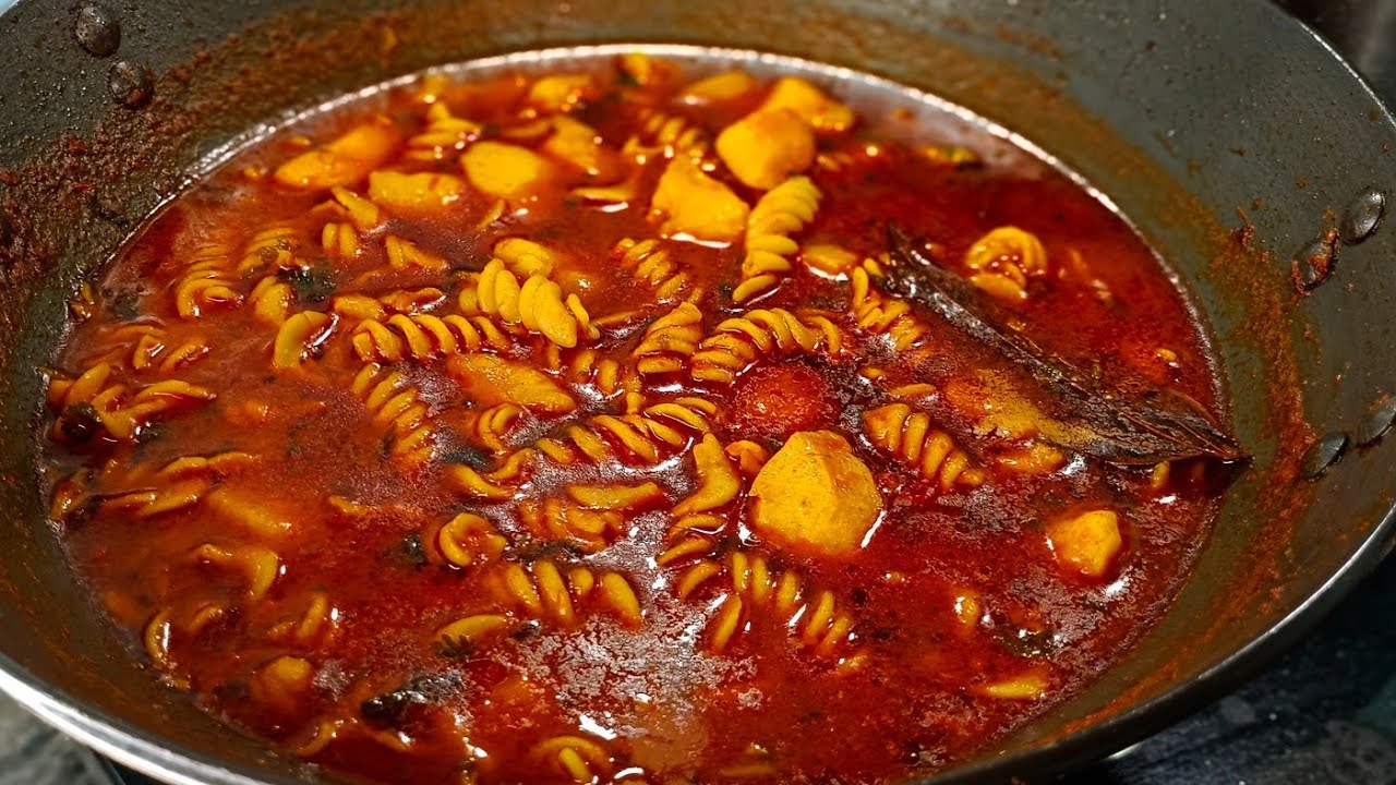 Sindhi Aloo pasta ki sabji सिंधीआलू मैकरोली की सब्जी बनायें Macaroni Recipe | Macaroni Ki Sabjipasta