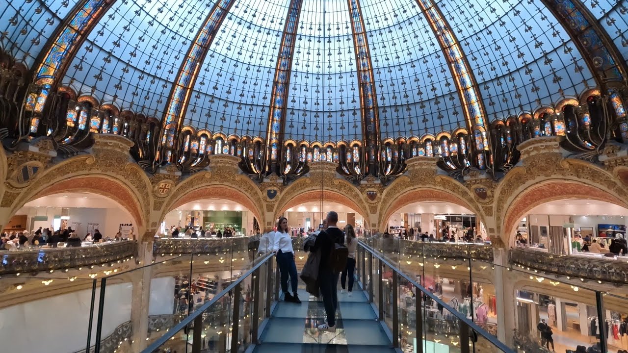 Galeries Lafayette: Glasswalk and Terrace 🇨🇵