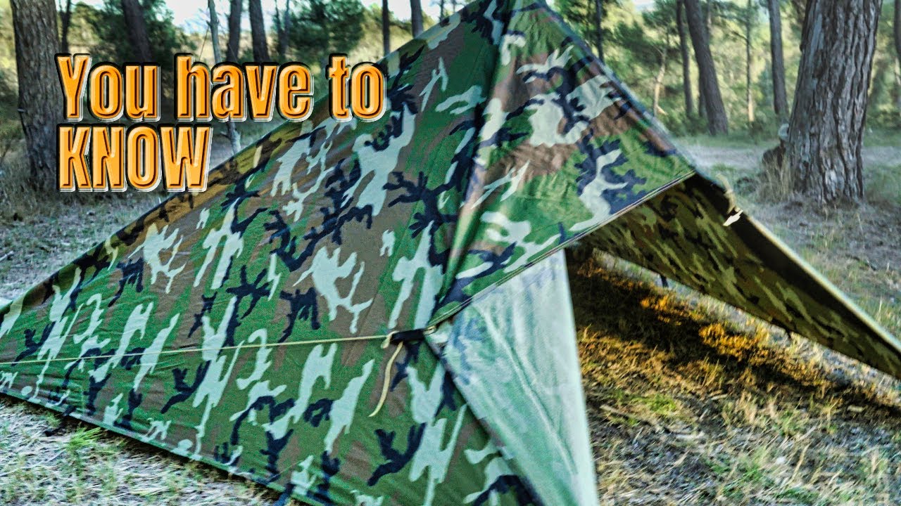 Tarp setup - camping made easy hacks
