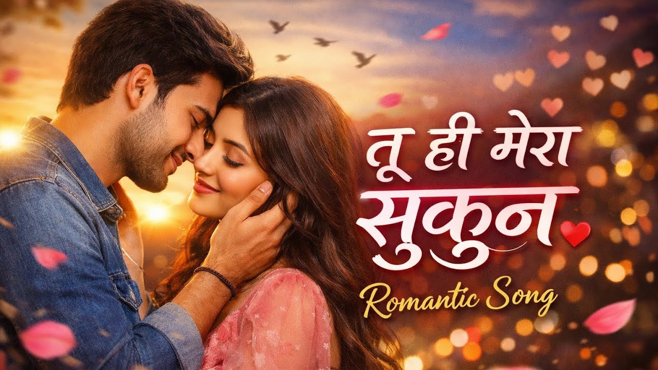 तू ही मेरा सुकून ❤️ | Romantic Hindi Song | Handwritten Lyrics | Love Song