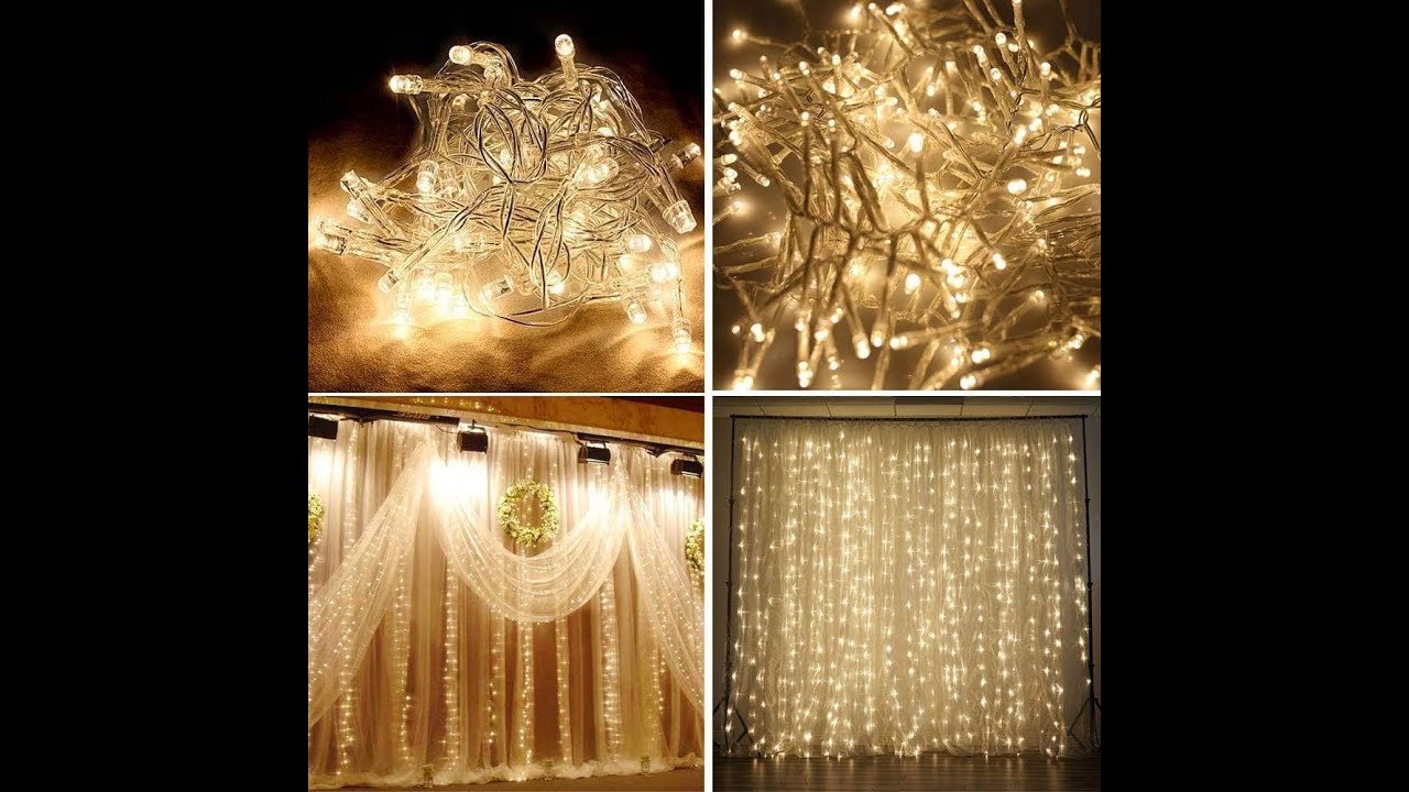Fairy LED Lights for bedroom, decorative lights,wedding light with 8 different modes and warm color