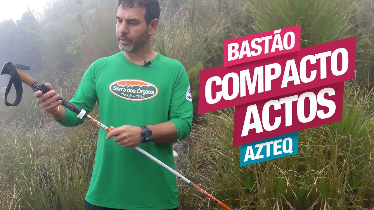 Conheça o Bastão de Caminhada Compacto Actos da Azteq