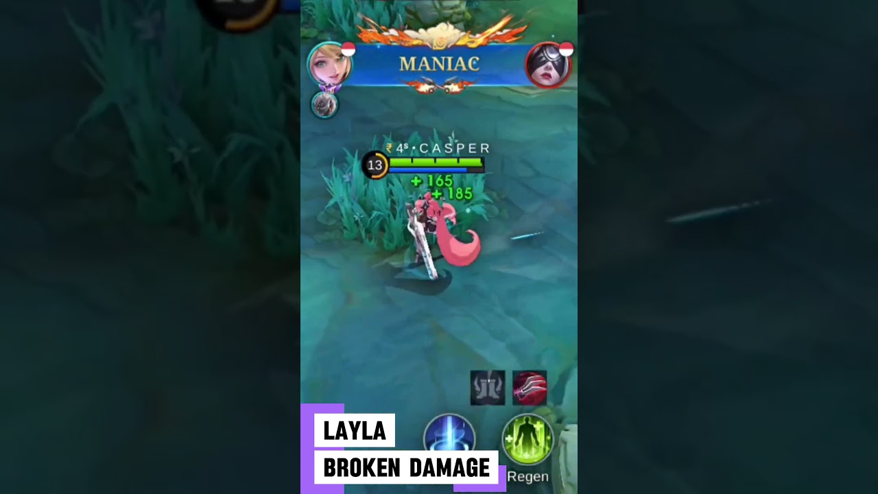 Layla Savage ! Build Layla Tersakit 2025 Mobile Legends 🔥