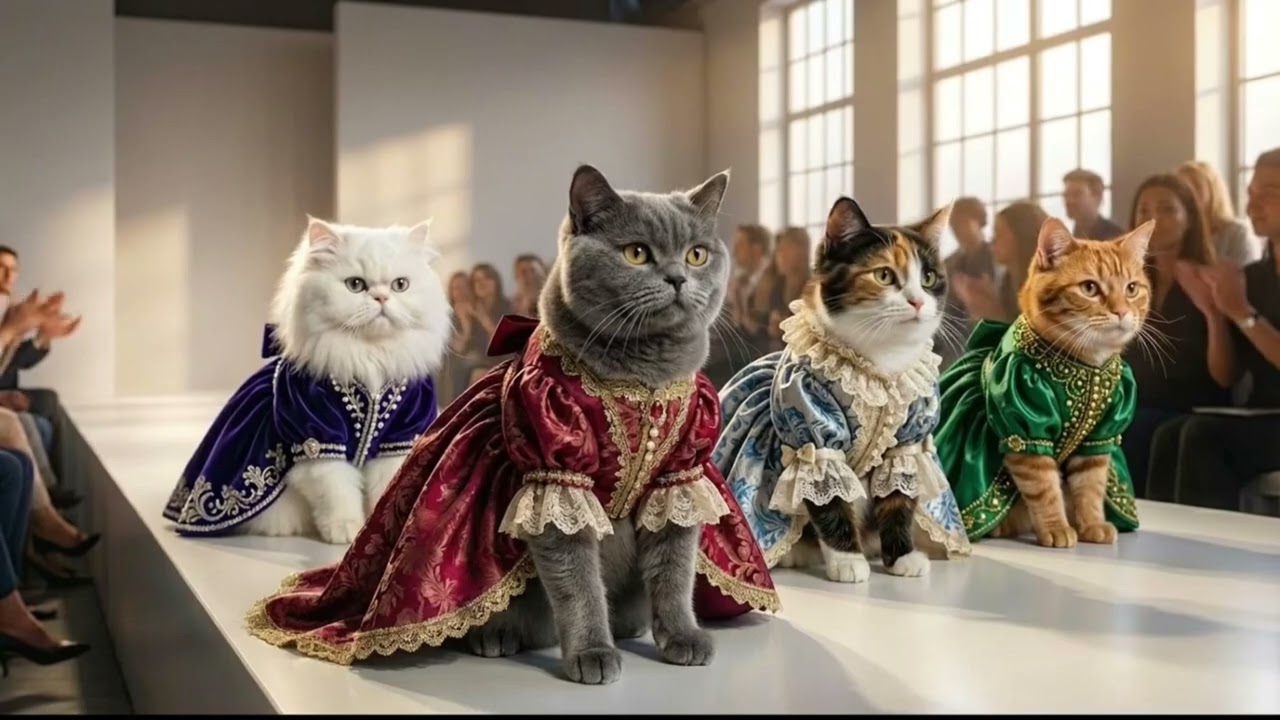 Most Expensive Cat Outfits Ever?  Royal Runway Highlights