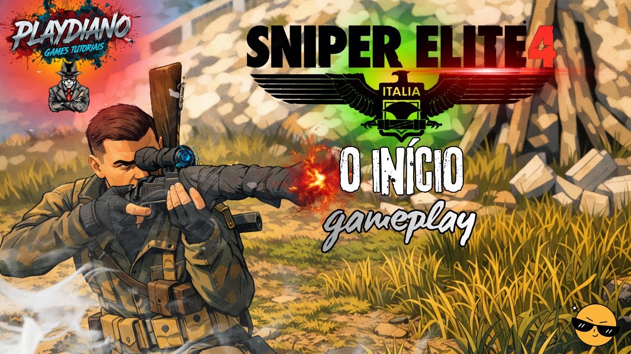 Sniper Elite 4 – Início Épico na Ilha de San Celini 🎯 Stealth & Tiros Precisos