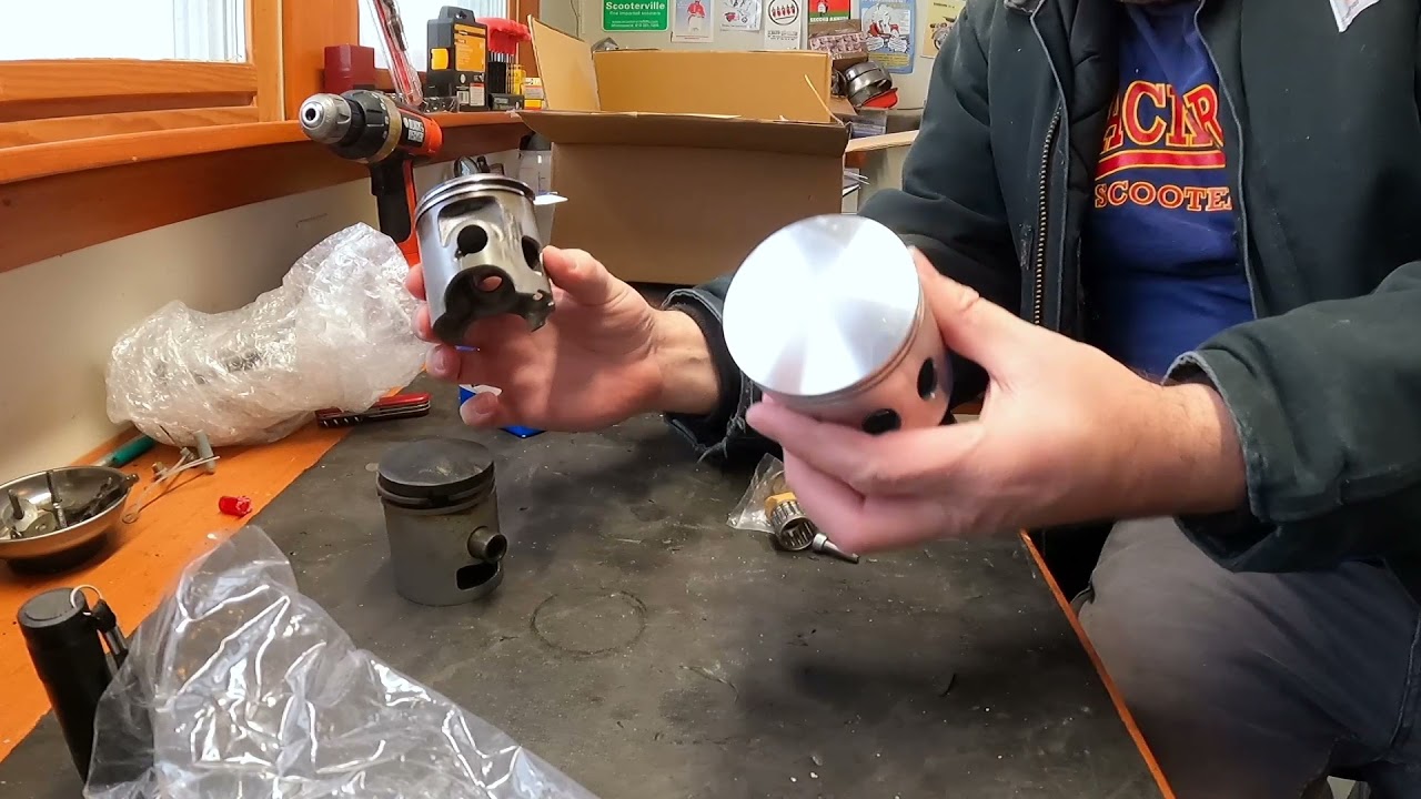 Gran Turismo 240cc unboxing (Lambretta Top End Kit)