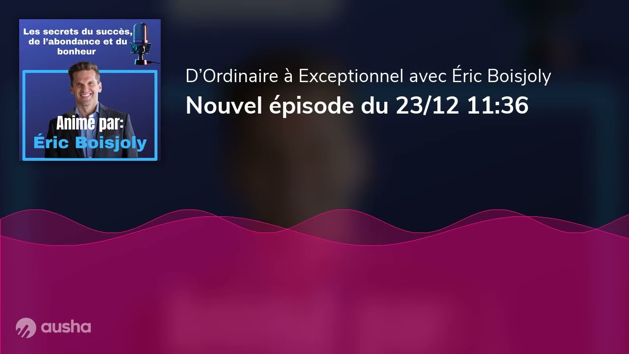 Nouvel épisode du 23/12 11:36