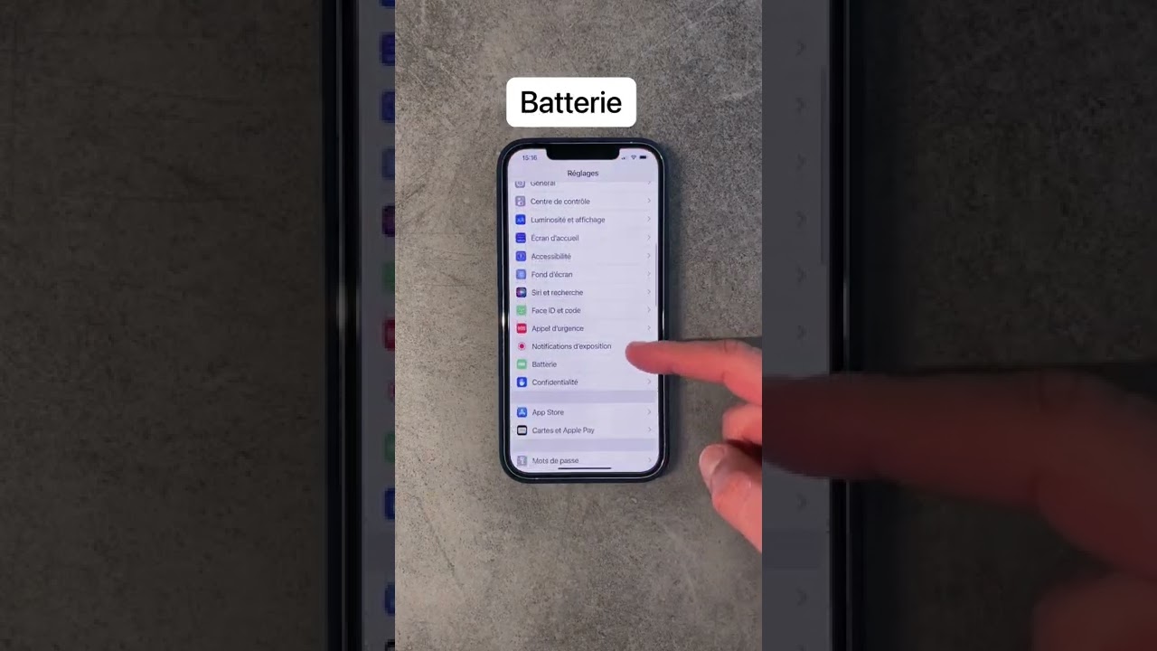 Comment optimiser la recharge de mon iPhone. #apple #iphone #astuces #ios #batterie