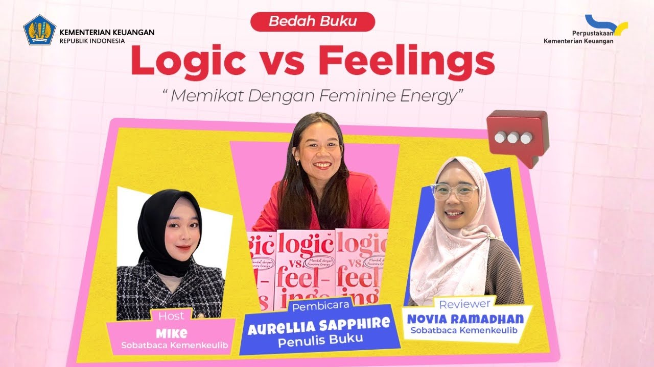 NGOBRAS #18 Bedah Buku Logic VS Feelings Penulis Aurellia Sapphire