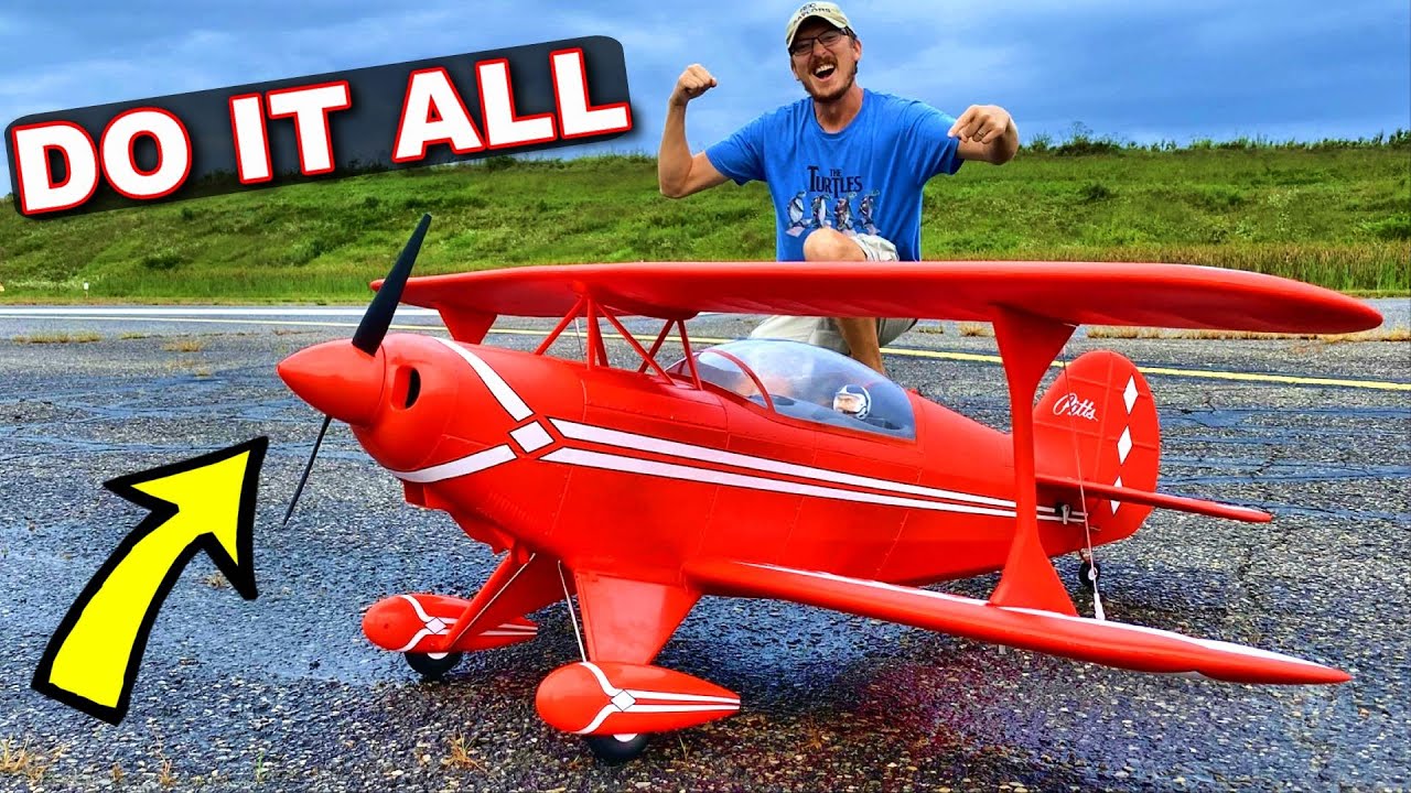 ВСЁ, ЧТО ВЫ ХОТИТЕ, ЧТОБЫ ВАШ РУЛЕВОЙ САМОЛЁТ БЫЛ - FMS Pitts RC BiPlane