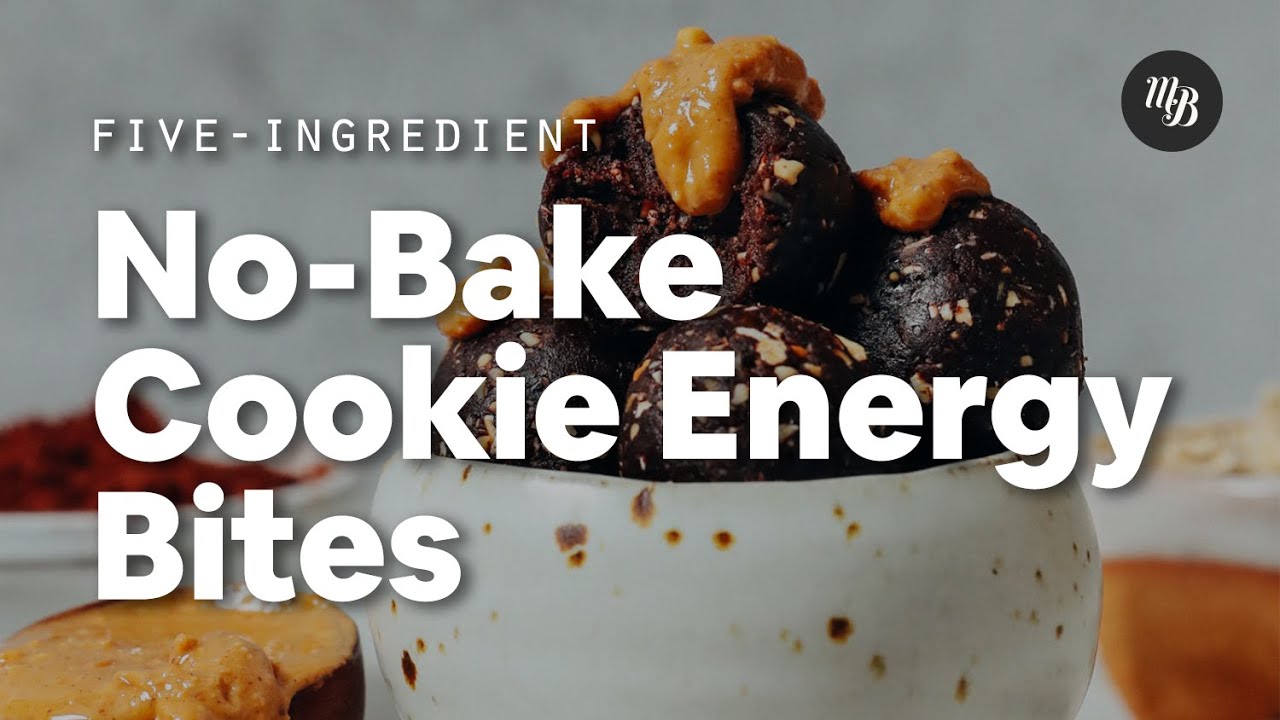 5-Ingredient No-Bake Cookie Energy Bites | Minimalist Baker Recipes