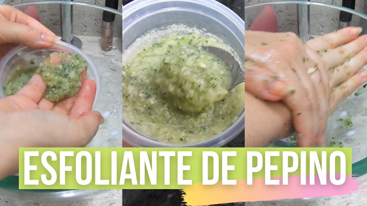 Esfoliante Caseiro Iluminador de Pepino | #30DicasEm30Dias