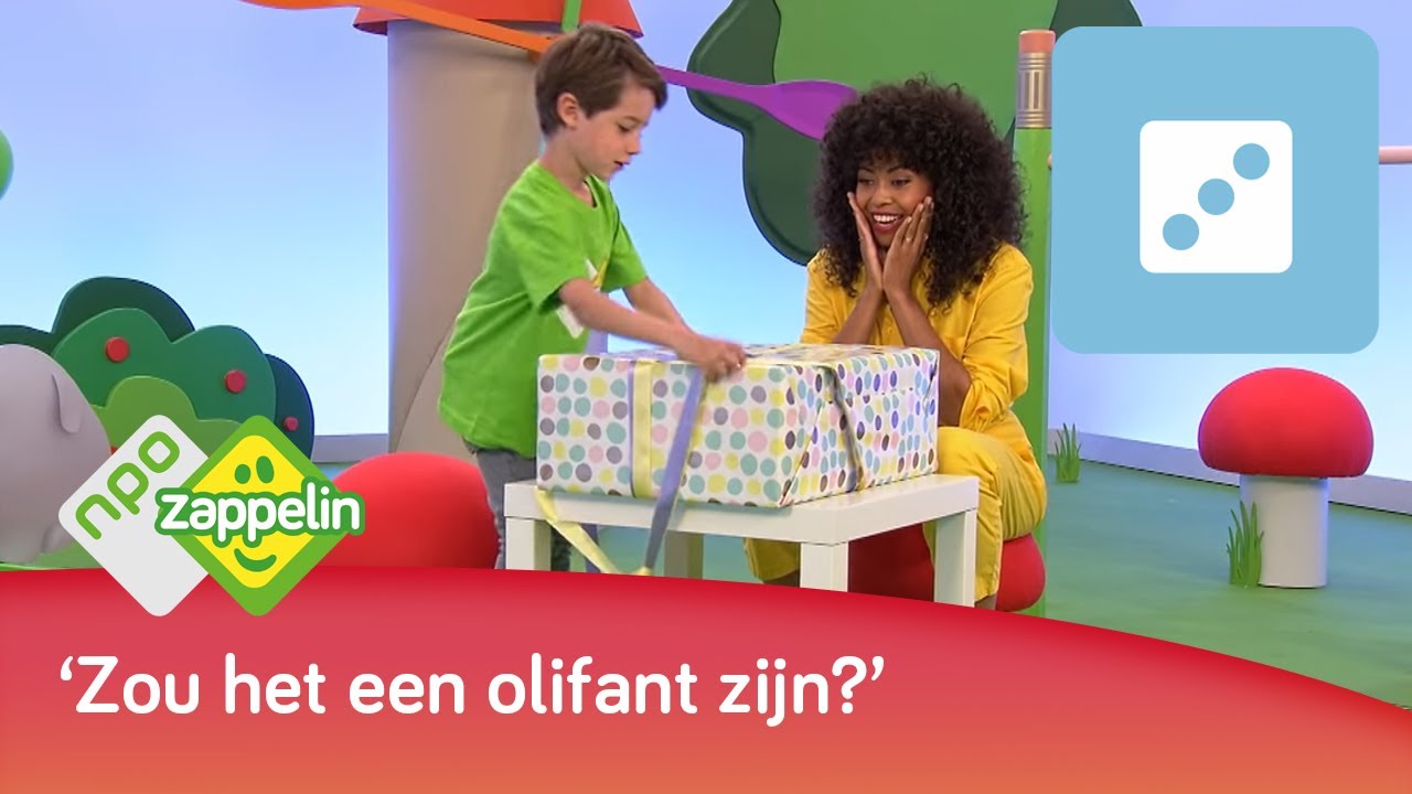 EEN GROTE DOOS UITPAKKEN | Kinderspelletjes spelen met Fenna | NPO Zappelin