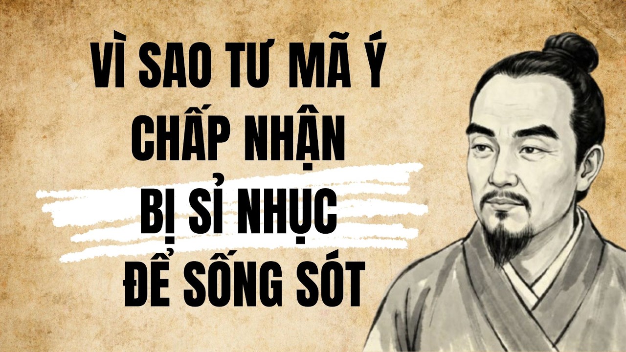 Triết Lý Sống 🧠🔥 Vì Sao Tư Mã Ý Chấp Nhận Bị Sỉ Nhục Để Sống Sót Đến | Lối Nhỏ Cổ Nhân