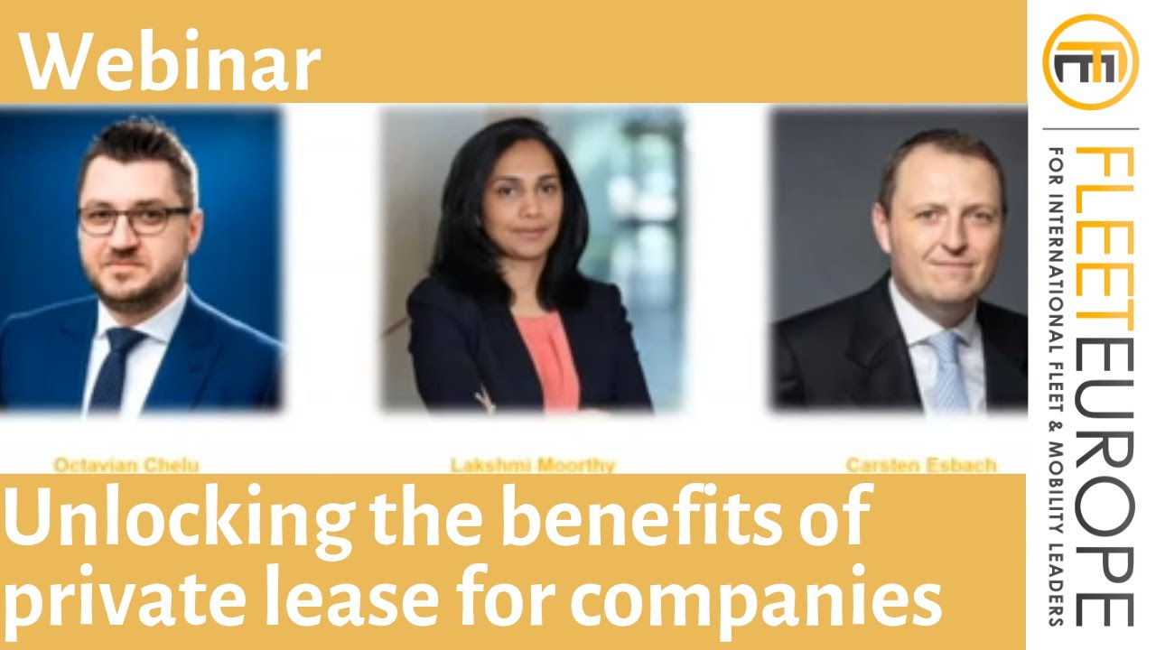 Webinar: How to unlock the benefits of private leasing for your employees?
