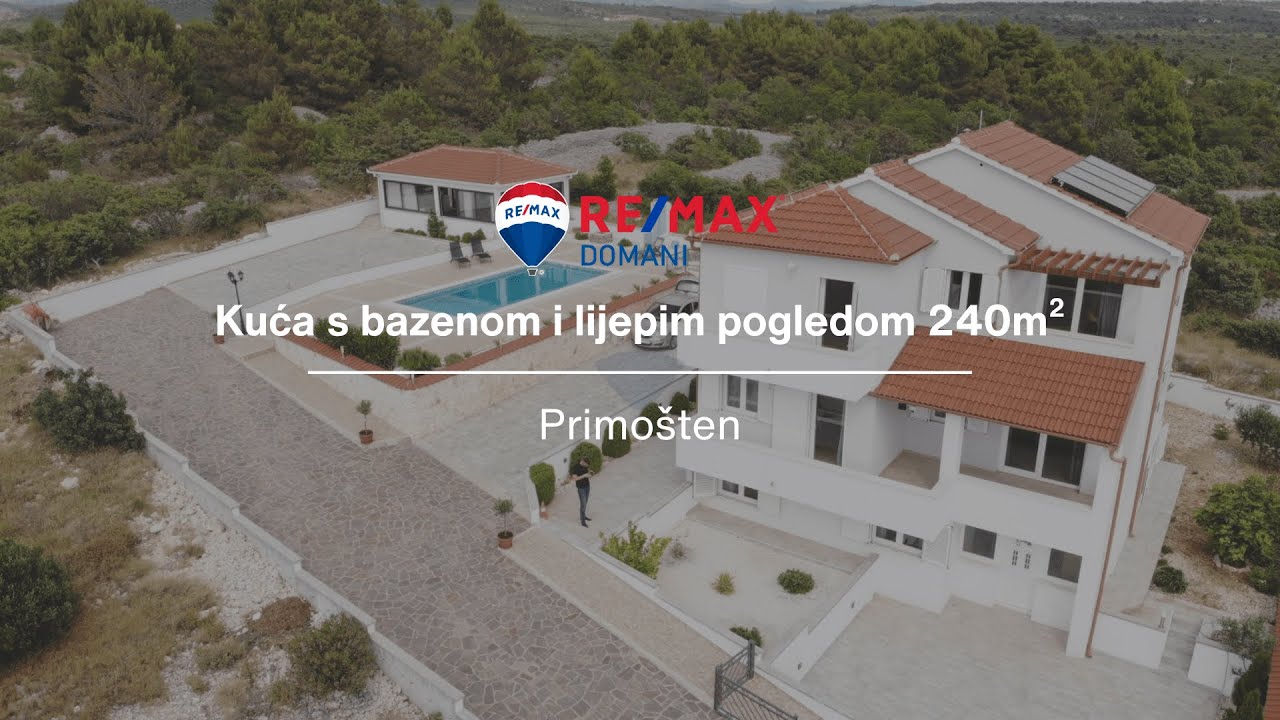 Kuća s bazenom i lijepim pogledom 240m2 - Primošten