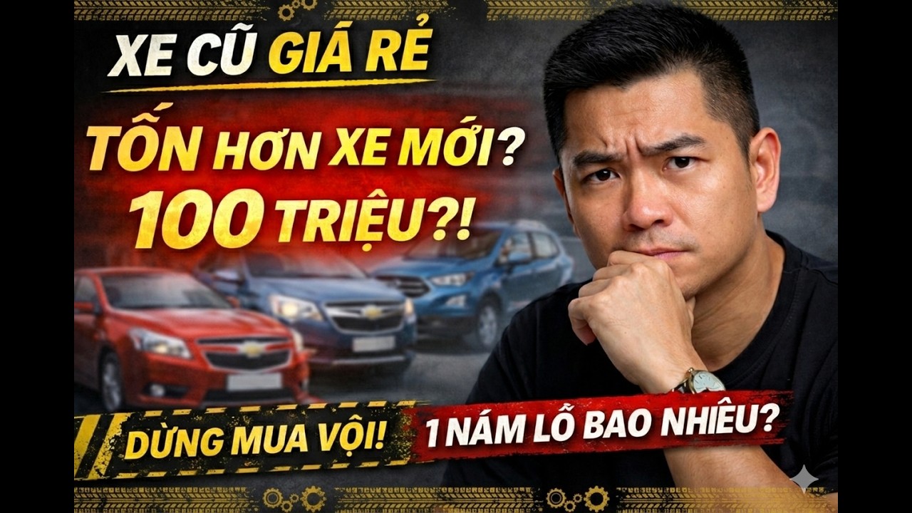 3 DÒNG XE CŨ GIÁ RẺ NHƯNG NUÔI TỐN HƠN XE MỚI Đừng Mua Vội!