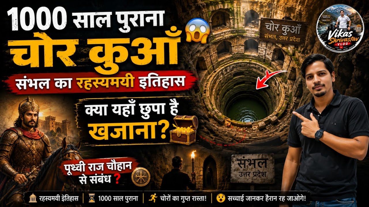 1000 साल पुराना चोर कुआँ 😱 | संभल का रहस्यमयी इतिहास | क्या यहाँ छुपा है खजाना?