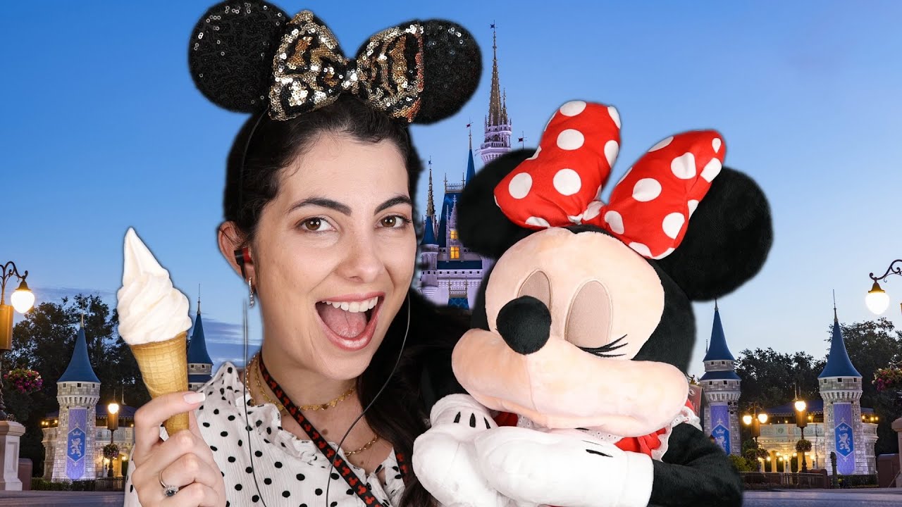 ASMR SUPER LONGO PARA RELAXAR: ESTAMOS NA DISNEY - Sweet Carol