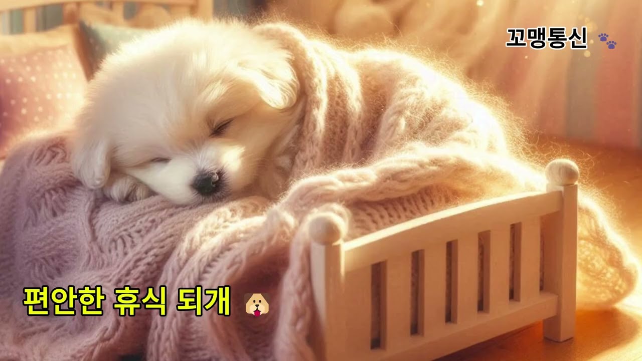 분리불안 강아지를 위한 수면 음악 🐶 잠잘 때 들려주는 편안한 힐링 사운드 (32분 연속 재생)