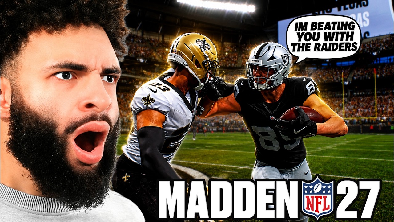 Паренек выбирает &laquo;Рэйдерс&raquo; и разоблачает принца в Madden 27...
