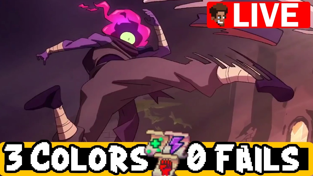 Is it Possible to Beat Dead Cells With EVERY Color In A Row? 🔴Live