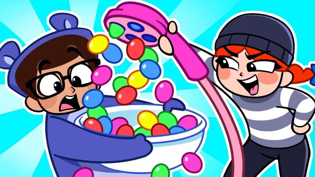 Wow! It's a Magic Candy Shower 🍬 Learn Opposites 🌧️ Cartoons For Kids & Nursery Rhymes