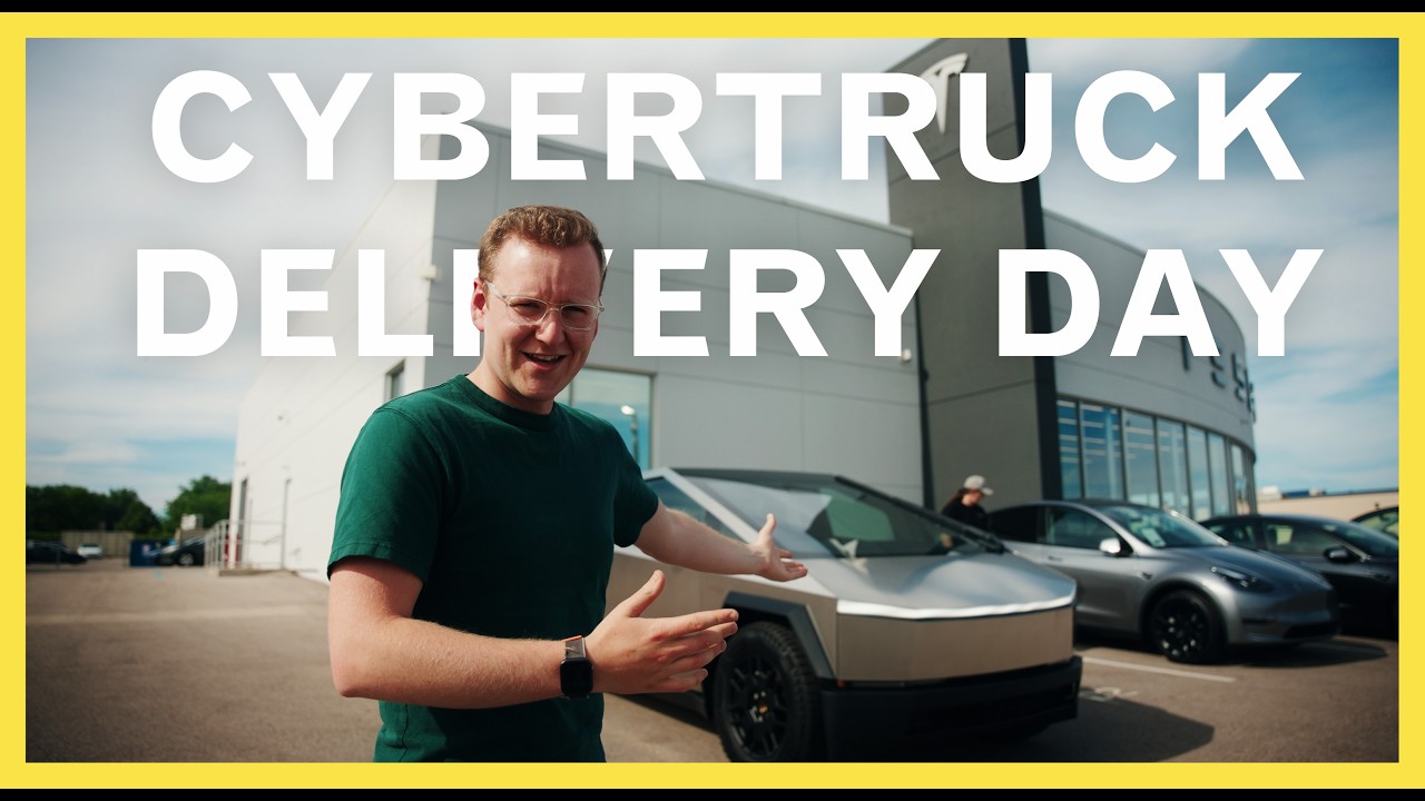 Taking Delivery of a Foundation Series Tesla Cybertruck (Delivery Walkthrough)