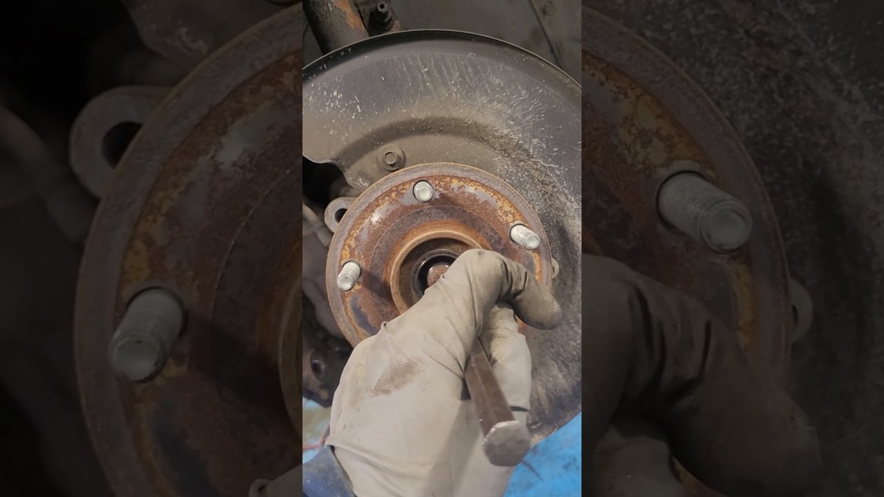 2018 dodge journey R/T front wheel bearing replacement