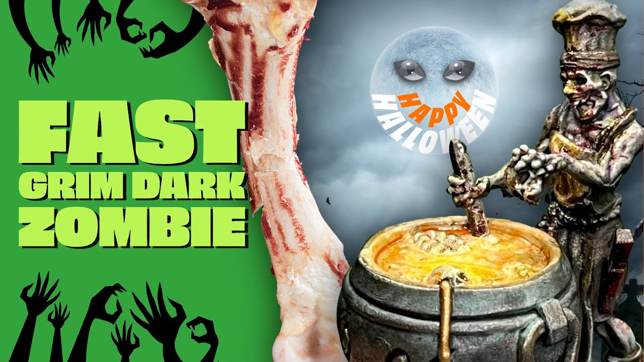 Halloween Zombie Chef real time paint and chat