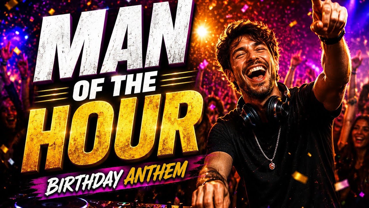🎉 Man of the Hour Birthday Anthem! 🎉 Best Birthday Remix 2026 🎉 Made for celebrating!