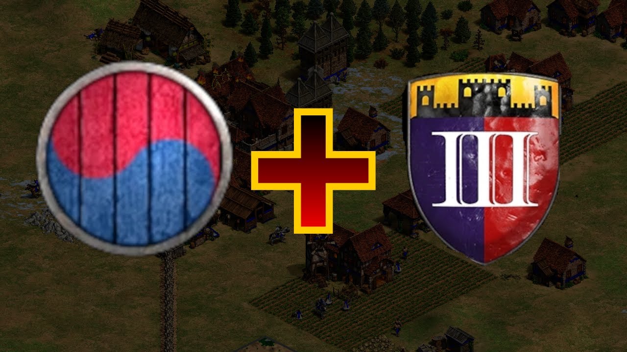 Fast castle , 1-ая часть : КОРЕЯ В МАП КОНТРОЛЬ #aoe2de #rts #стратегия