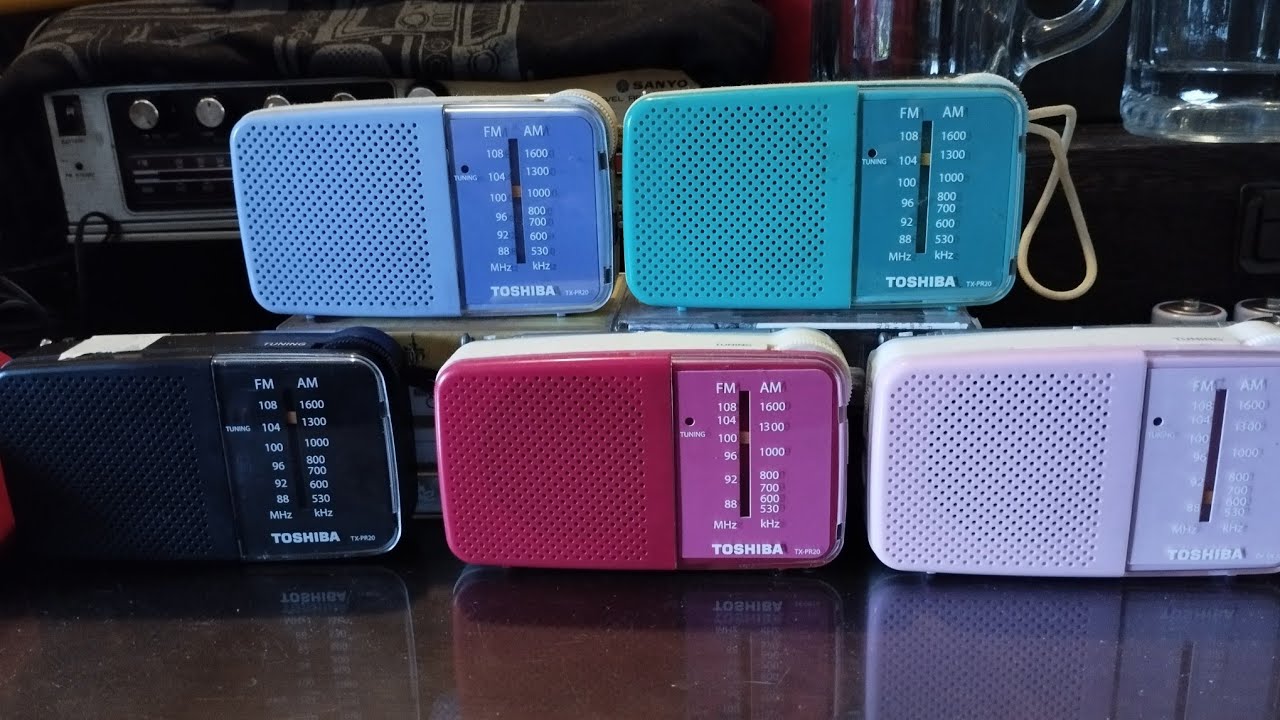 Unboxing Radio Kecil, Akhirnya lengkap juga Warna Pocket Radio Toshiba TX-PR20
