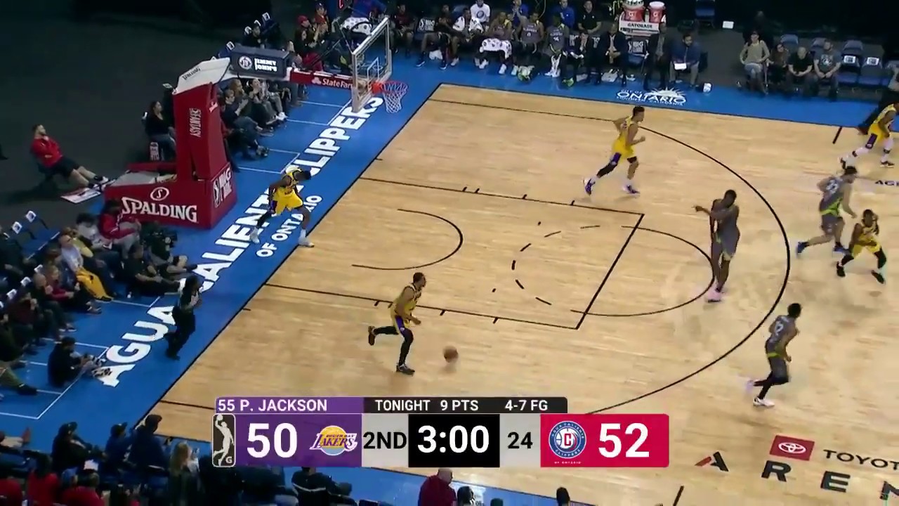 Terance Mann 16 points Highlights vs. South Bay Lakers 03-10-20