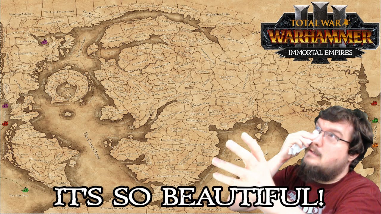 Immortal Empire's Map Revealed! A Loremaster's Dream Fulfilled