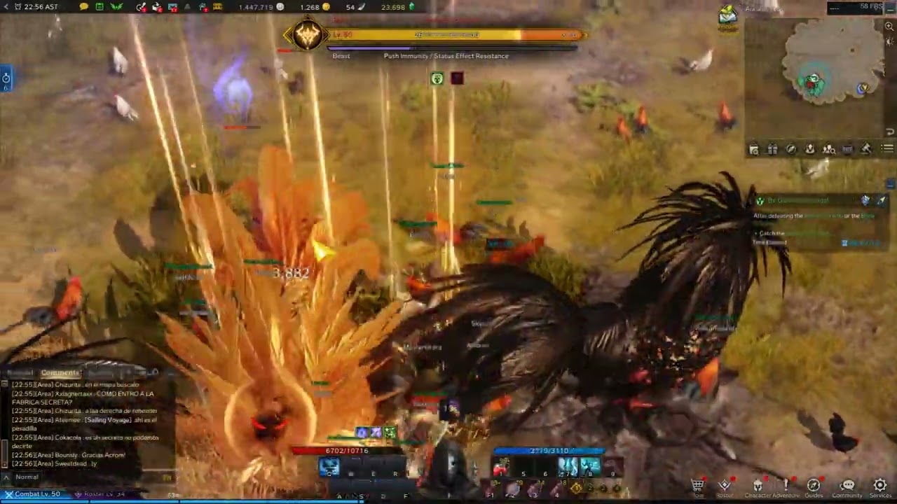 Lost Ark Alakkir Island, Matando Pollos Gigantes (Latino America)