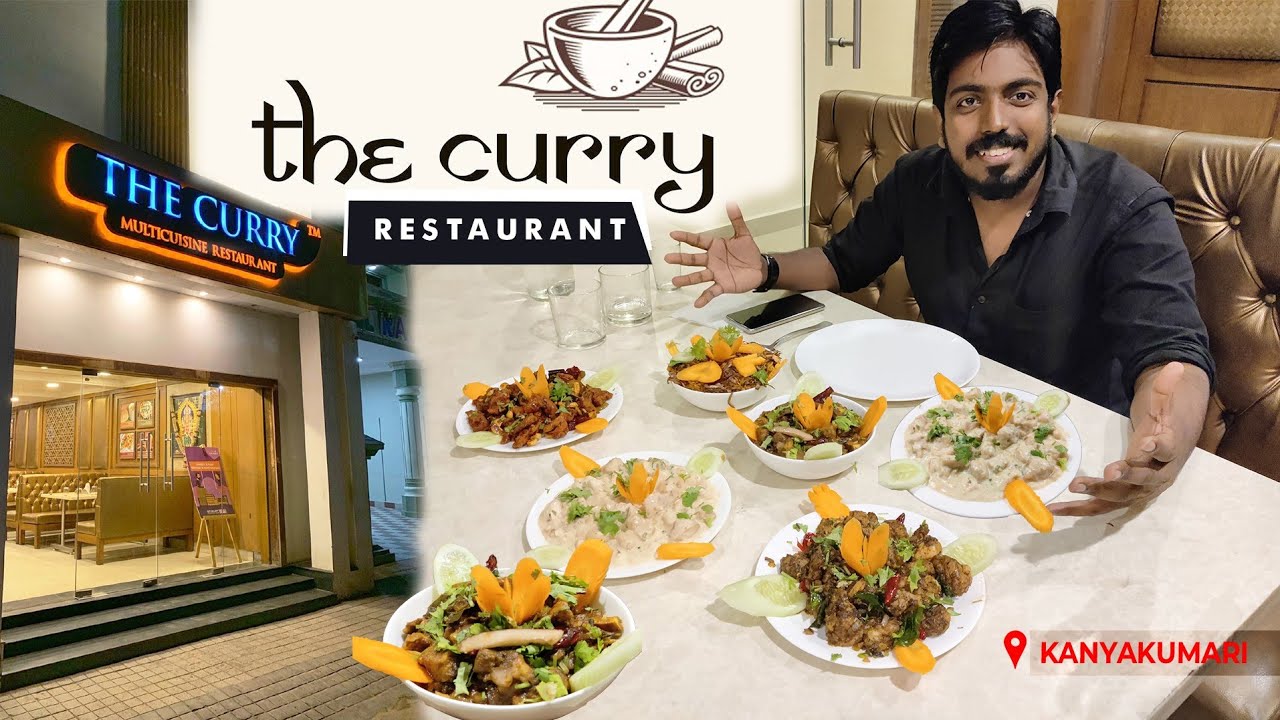 Family Restaurant in Kanyakumari Beach | Japan Chicken | பள்ளிபாளையம் Chicken | The Curry Restaurant