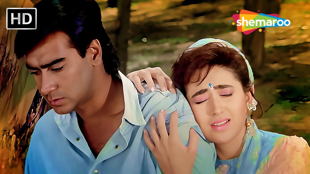 Log Barso Judaa Hoke | लोग बरसो जुदा होके जीते हैं | Jigar (1992) | Ajay Devgn | Karisma Kapoor