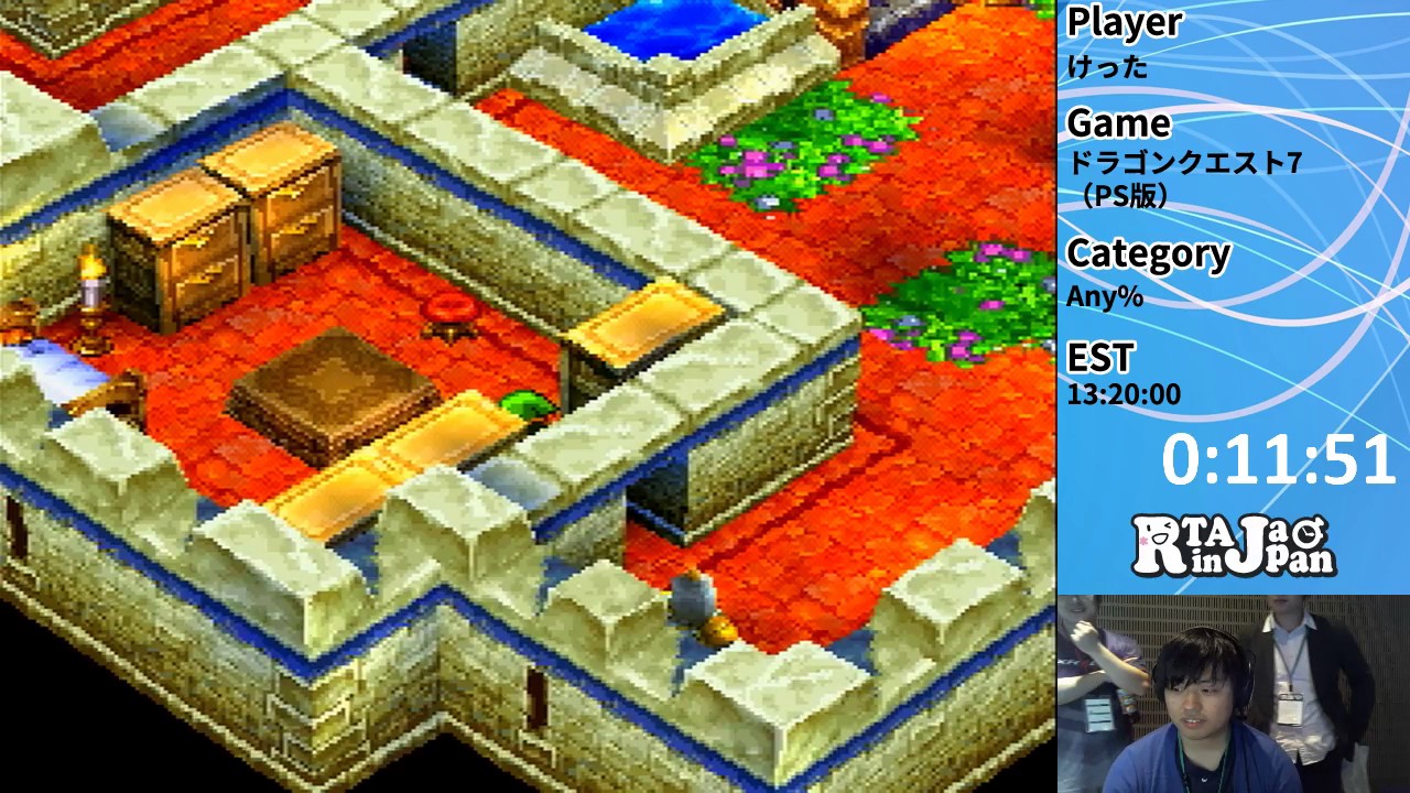 -RTA in Japan for #C4LANJP- ドラゴンクエスト7 in 12:57:19 Part1/2