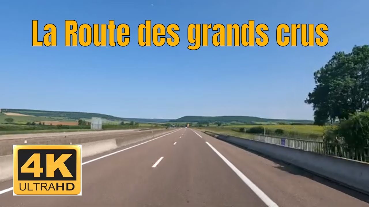 La Route des grands crus - French region
