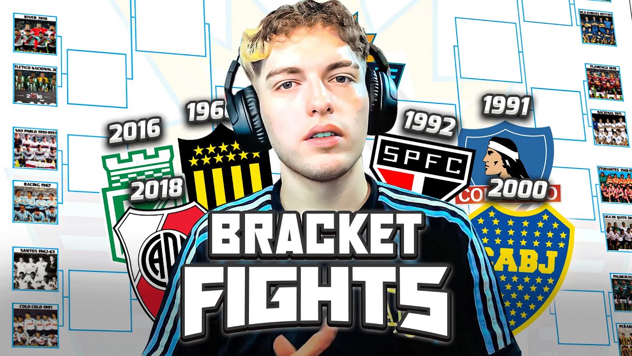 EL MEJOR EQUIPO DE LA HISTORIA DE SUDAMERICA (1960-2023) - BRACKET FIGHTS
