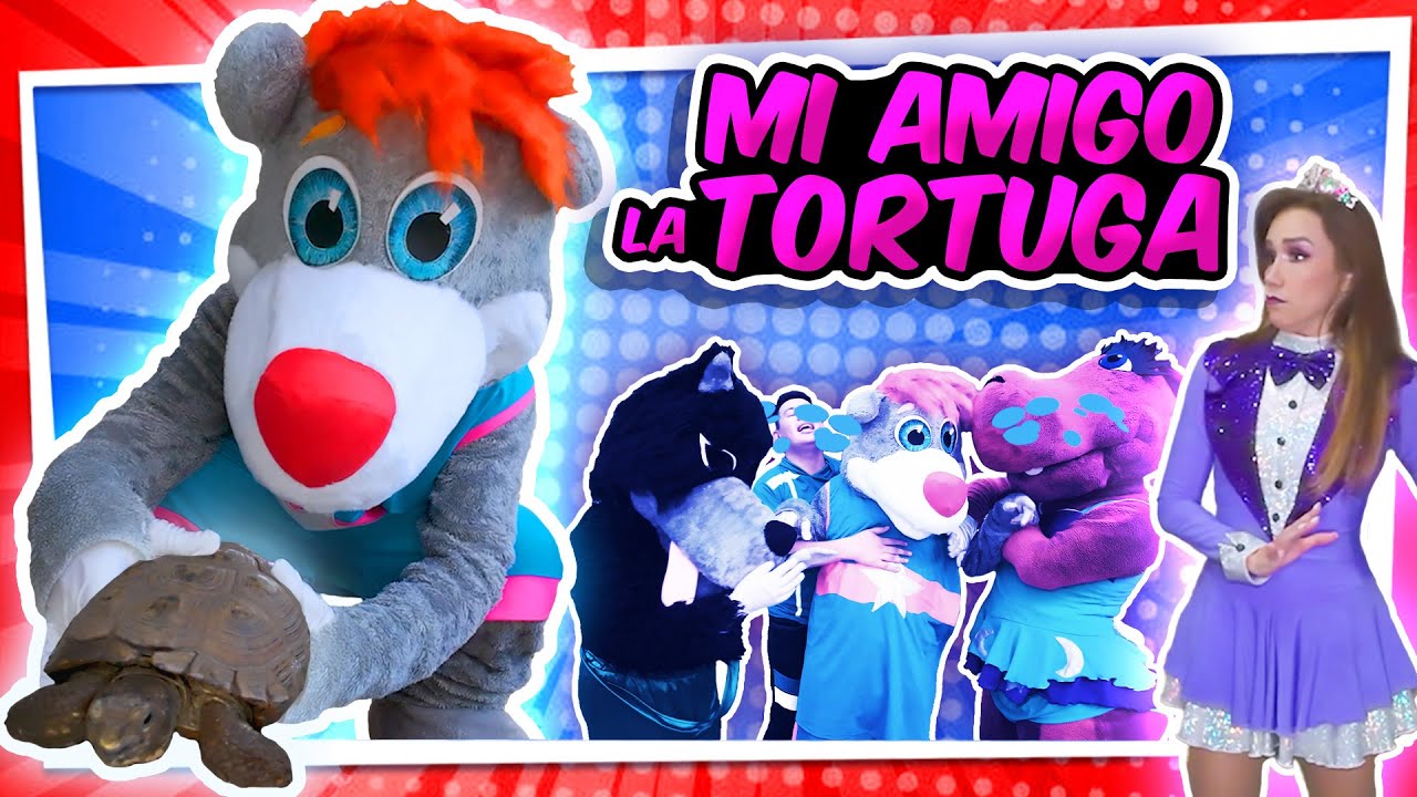 Mi nuevo amigo De Oso cara de Perro, La TORTUGA ¿a ver que pasa? | Tenemos un Nuevo amigo A JUGAR
