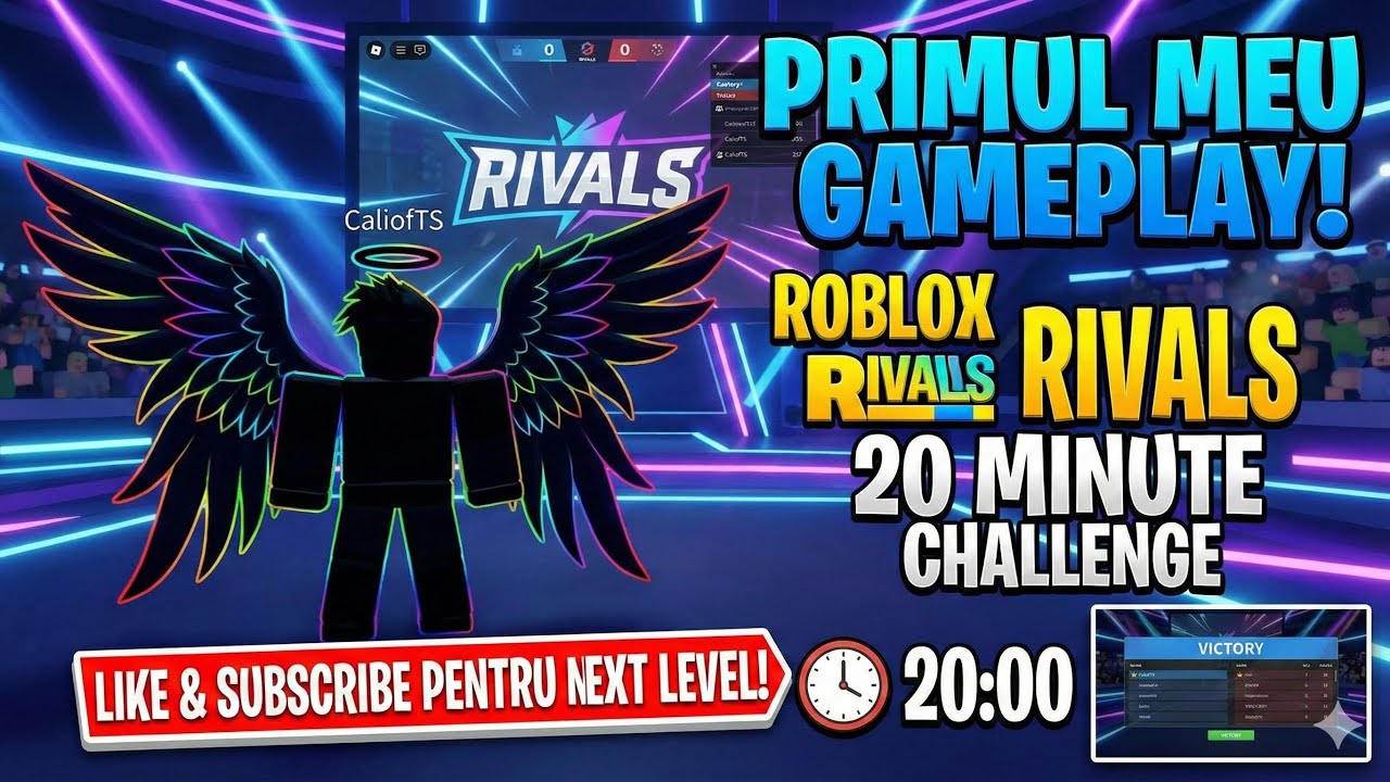 Primul meu Gameplay Rivals Roblox – Victorie sau Haos Total?